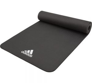 Килимок для йоги Adidas Yoga Mat чорний Уні 176 х 61 х 0,8 см